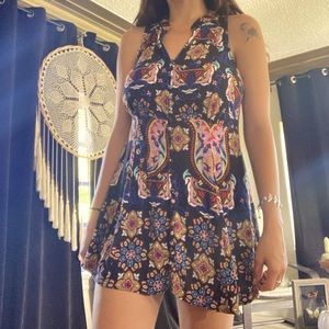 70s style mini dress
